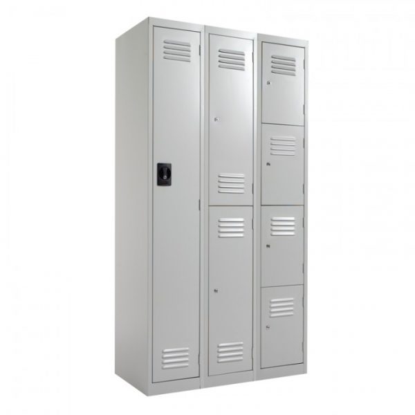 Steel Lockers 2 Door SL2 *All Colours - 300W X 1800H X 450D-24
