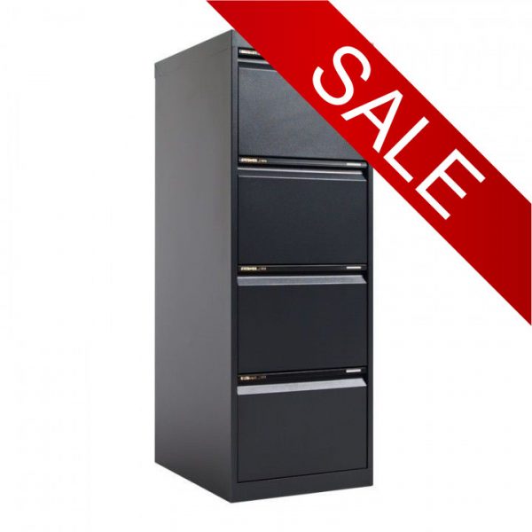 STATEWIDE 4 Drawer Metal Filing Cabinet *All Colours*-164