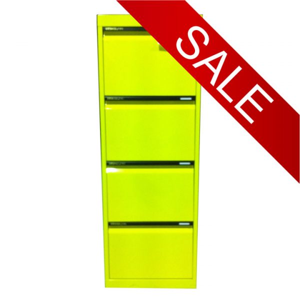 STATEWIDE 4 Drawer Metal Filing Cabinet *All Colours*-0