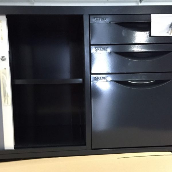 Caddy cabinet ( Mobile) 600mm(H) x 900mm(W) x 450mm(D) (left hand door)-0