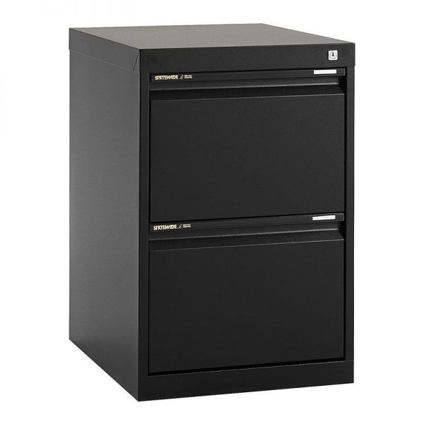 STATEWIDE 2 Drawer Metal Filing Cabinet *All Colours*-144